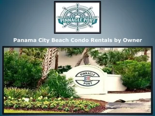 Panama City Beach condo rentals by owner