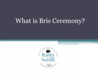 what is bris ceremony