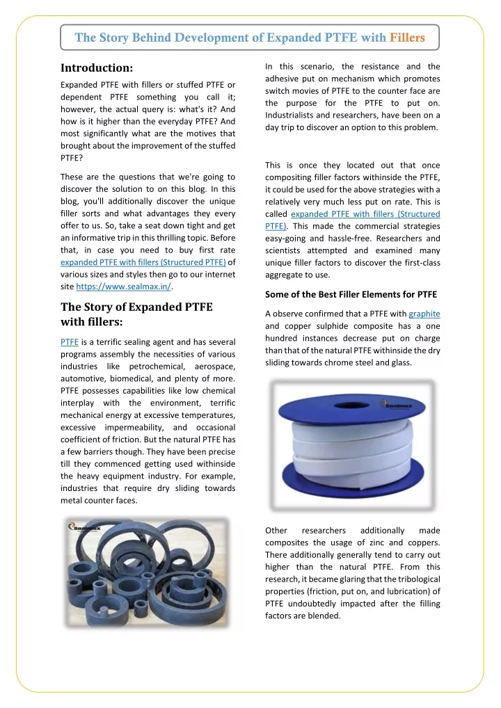 the story behind development of expanded ptfe