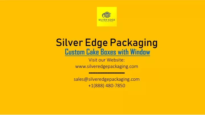 silver edge packaging