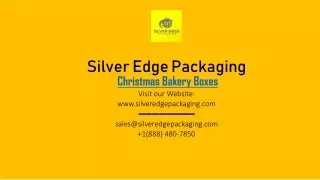Info about Christmas Bakery Boxes