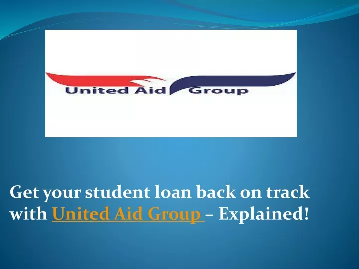 get your student loan back on track with united