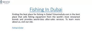 fishing in dubai