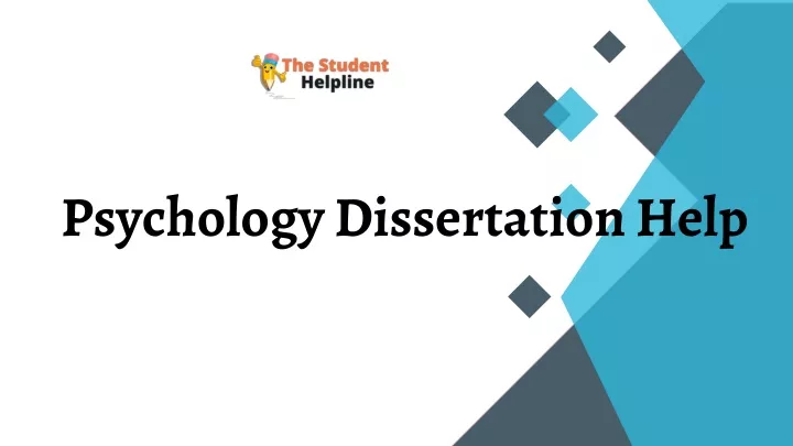 psychology dissertation help