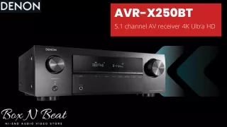 Denon AV Receiver AVR-X250BT
