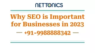 Why SEO is Important for Businesses in 2023