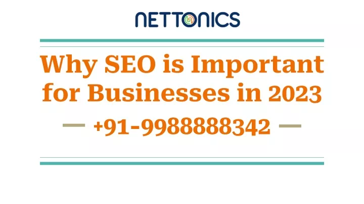 why seo is important for businesses in 2023