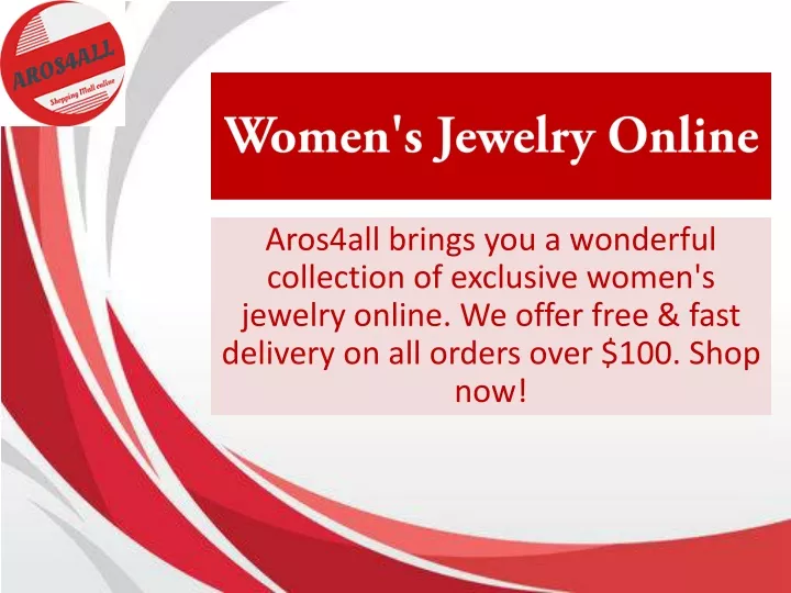 women s jewelry online