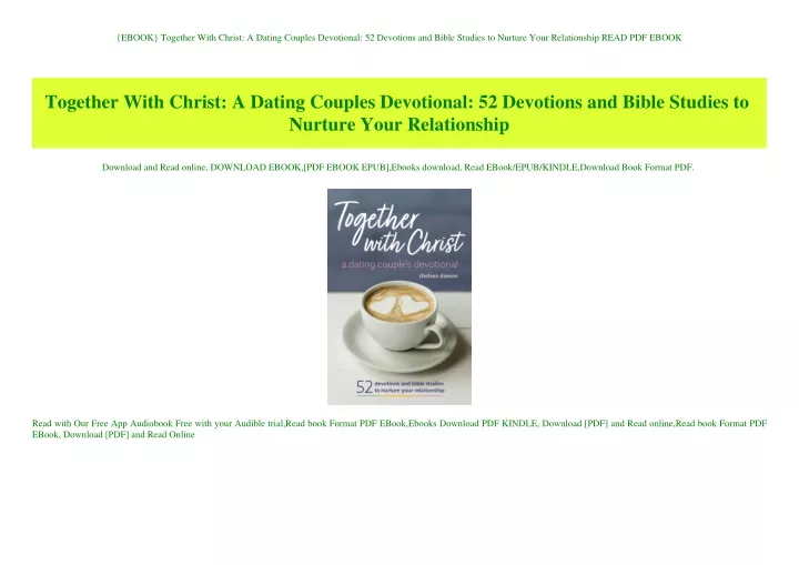 ebook together with christ a dating couples