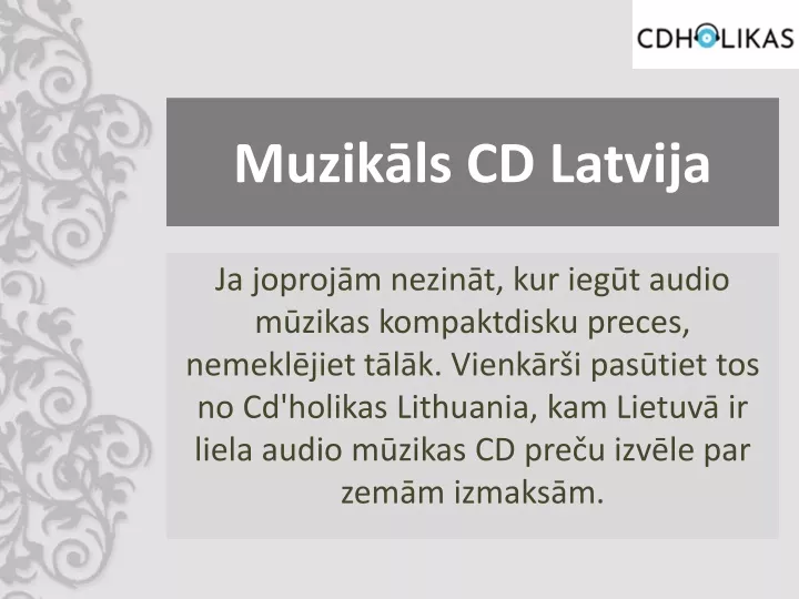 muzik ls cd latvija