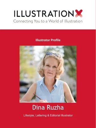 Dina Ruzha - Lifestyle, Lettering & Editorial Illustrator