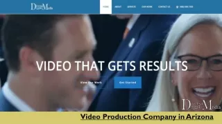 Video Production Company in Arizona