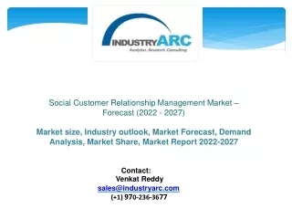 social customer relationship management market