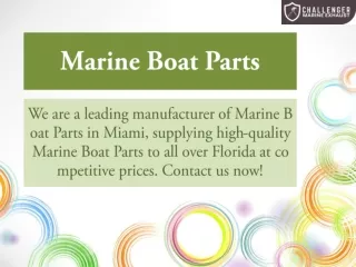 Marine Boat Parts