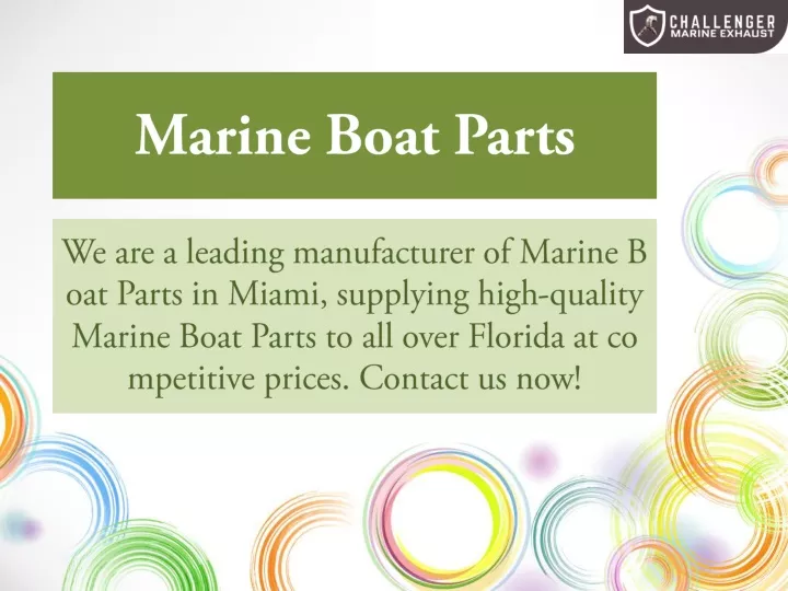 marine boat parts