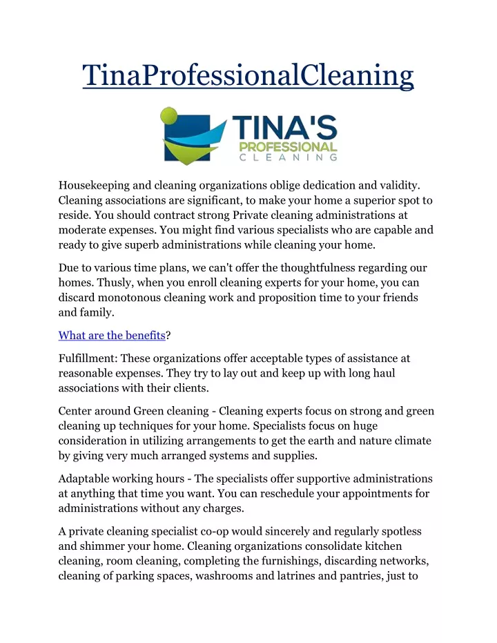 tinaprofessionalcleaning