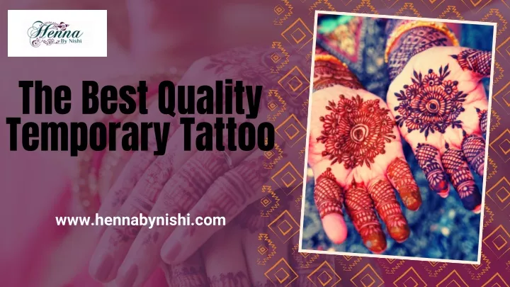 the best quality temporary tattoo