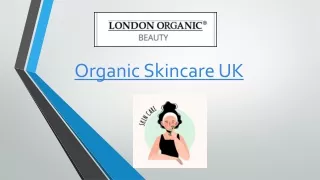 Organic Skincare UK
