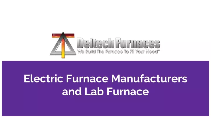 electric furnace manufacturers and lab furnace