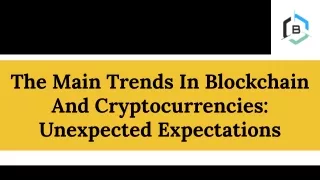the main trends in blockchain
