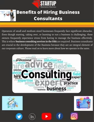 Hire The Best Business Consulting services in The USA