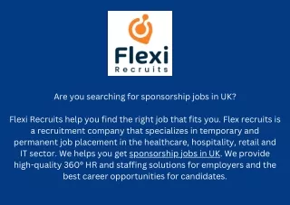Sponsorship jobs in UK