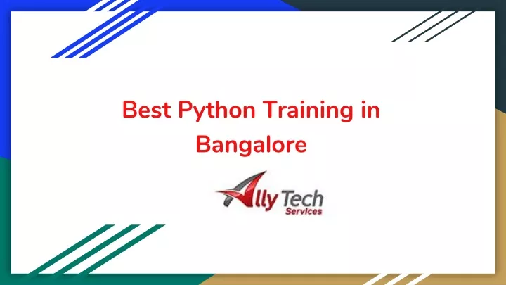 best python training in bangalore