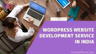 wordpress website development service