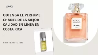 Obtenga el perfume Chanel de la mejor calidad en línea en Costa Rica