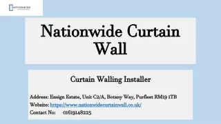 Nationwide Curtain Wall