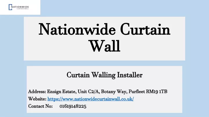 nationwide curtain wall