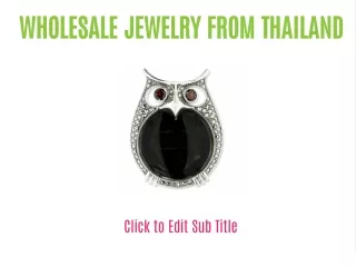 wholesale jewelry from thailand