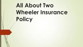 Two Wheeler Insurance ShriramGI