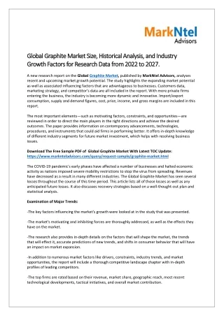 global graphite market global graphite market