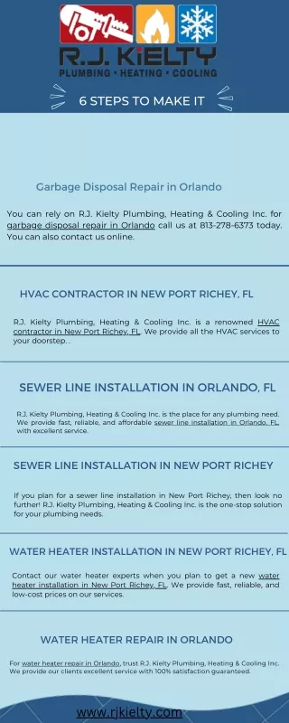 Sewer Line Installation in New Port Richey