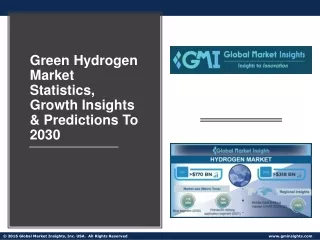 Green Hydrogen Market PPT