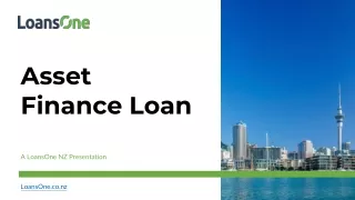 Asset Finance Loan