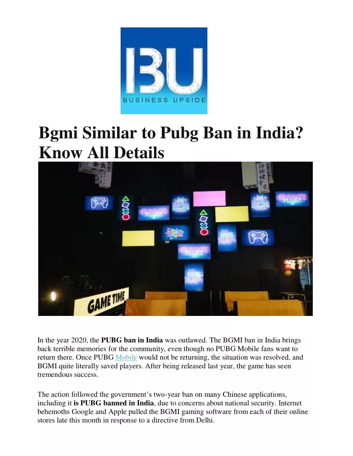 bgmi similar to pubg ban in india know all details