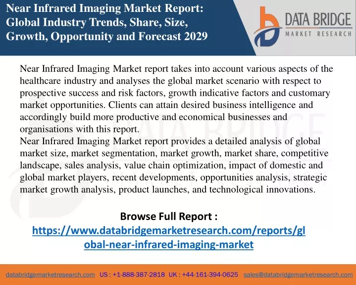 near infrared imaging market report global