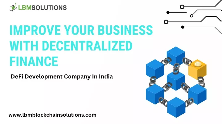 improve your business with decentralized finance