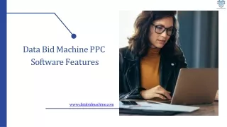 Improve Your Revenue with Quality PPC Software Features | Data Bid Machine