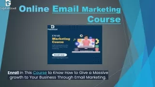 Online Email Marketing course