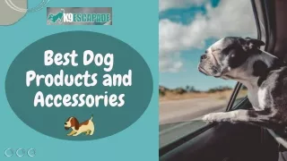 Get Dog Products and Accessories at K9 Escapade