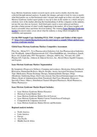 isaac mertens syndrome market research report