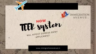 How TEER system will affect Express entry applicants