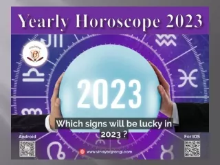 Yearly Horoscope 2023