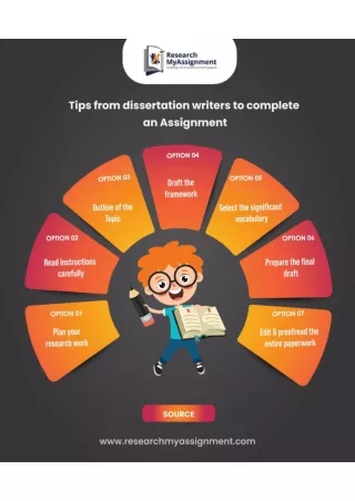 Tips from dissertation writers to complete an Assignment