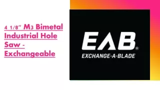 Bimetal Industrial Hole Saw - Exchangeable