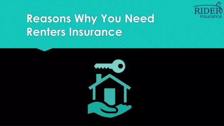 reasons why you need renters insurance