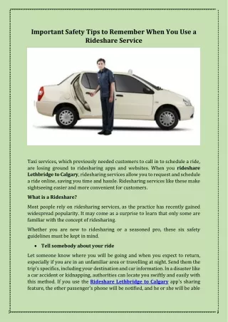 important safety tips to remember when